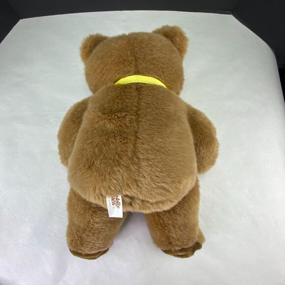 Vintage Cuddle Wit Sitting Brown Teddy Bear - Picture 3 of 11